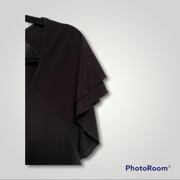 πΌ2/$12 George Ladies XL Black Top - Picture 4 of 6